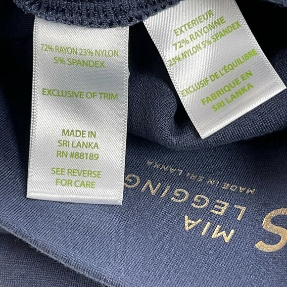 Lilly Pulitzer Women's Mia Legging Pants Small Blue Skinny - Picture 7 of 9